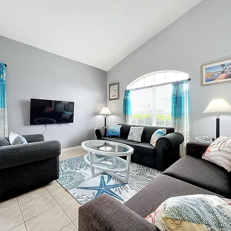 Beach Theme Vacation Poolspa Home Mins To Disney Orlando Exterior foto