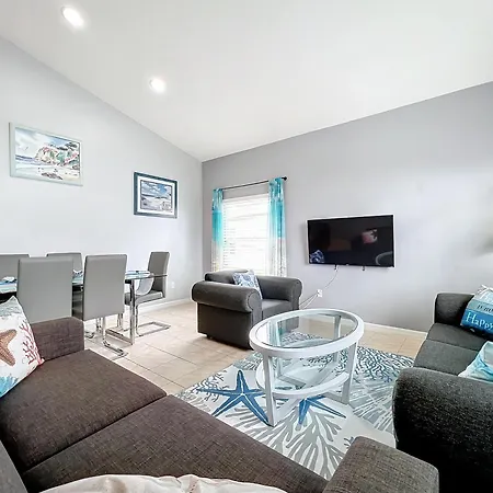 Beach Theme Vacation Poolspa Home Mins To Disney Orlando Exterior foto
