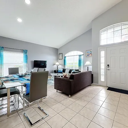 Beach Theme Vacation Poolspa Home Mins To Disney Orlando Exterior foto